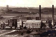 pohlednice - Oslavany - elektrárna